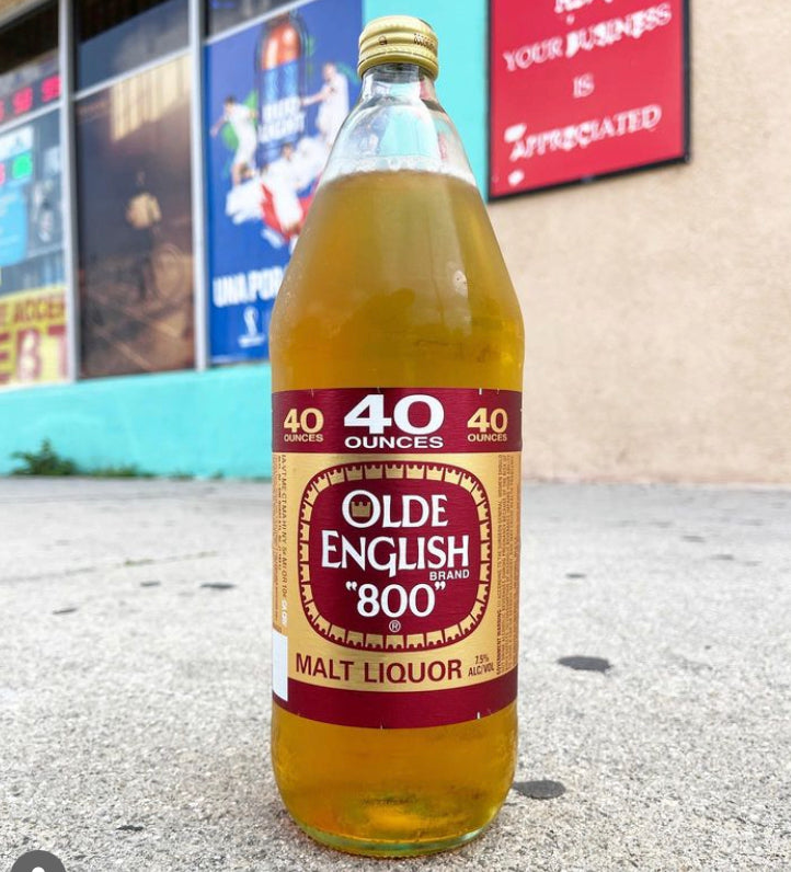 豊富なギフト OLDE ENGLISH 800 40oz オールドイングリッシュ 瓶 未開