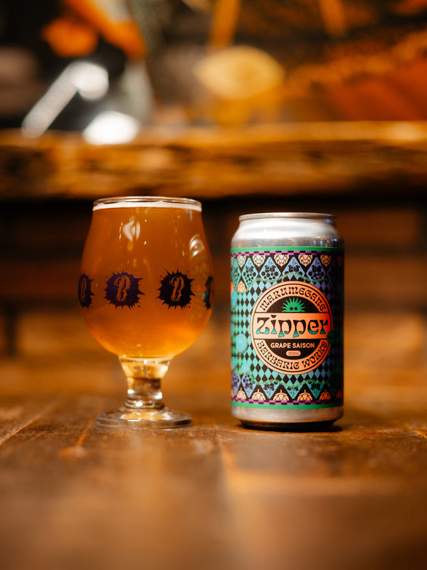 Barbaric WORKS×マルメガネ ZIPPER 350ml CAN