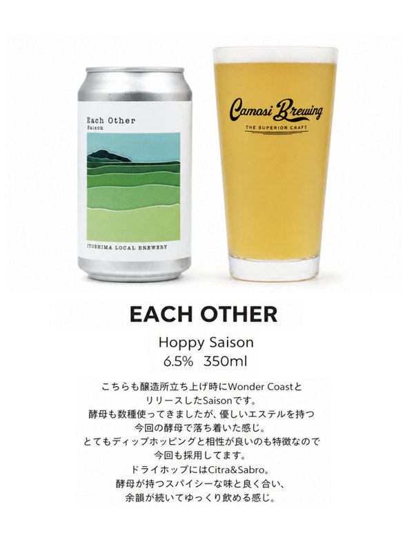 Camosi Brewing Each Other 350ml CAN