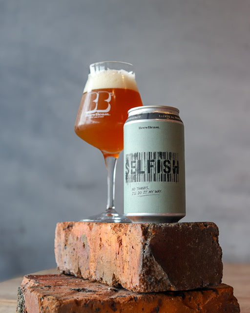 BrewBeast Brewery SELFISH 350ml CAN