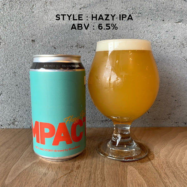BrewBeast Brewery IMPACT 350ml CAN