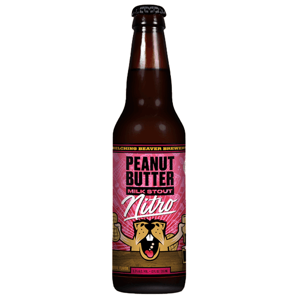 Belching Beaver Peanut Butter Milk Stout Nitro(Bottle) 355ml