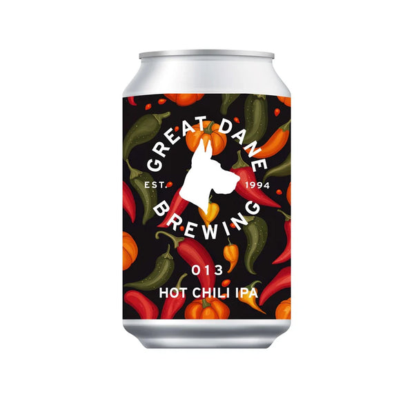 GREAT DANE BREWING HOT CHILI IPA 350ml CAN