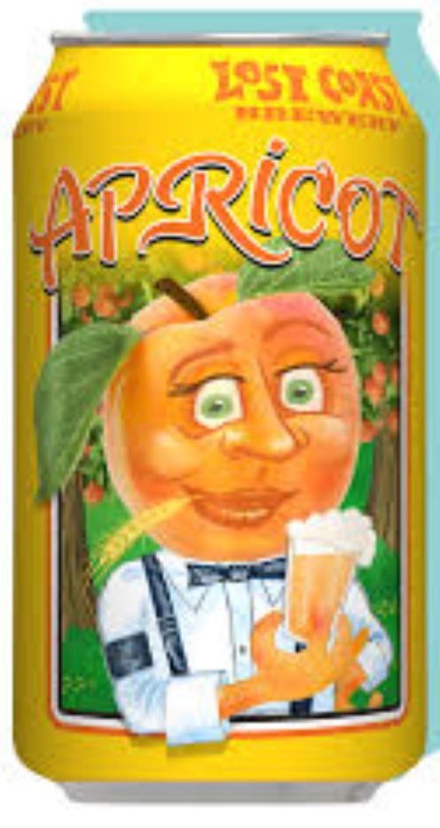Lost Coast Brewery Apricot Wheat Ale 355ml CAN